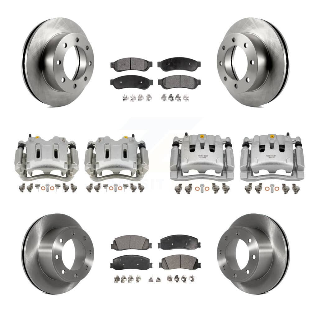 Transit Auto - KC8-101309P - Front and Rear Disc Brake Kits