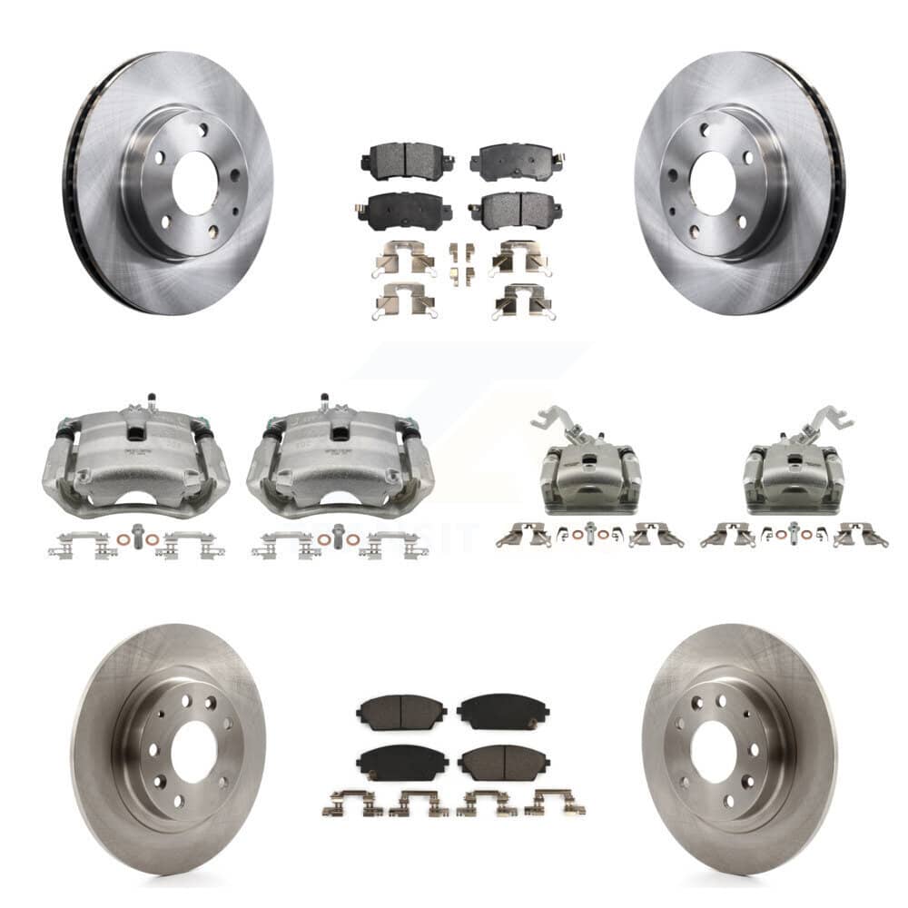 Transit Auto - KC8-101318T - Front and Rear Disc Brake Kits