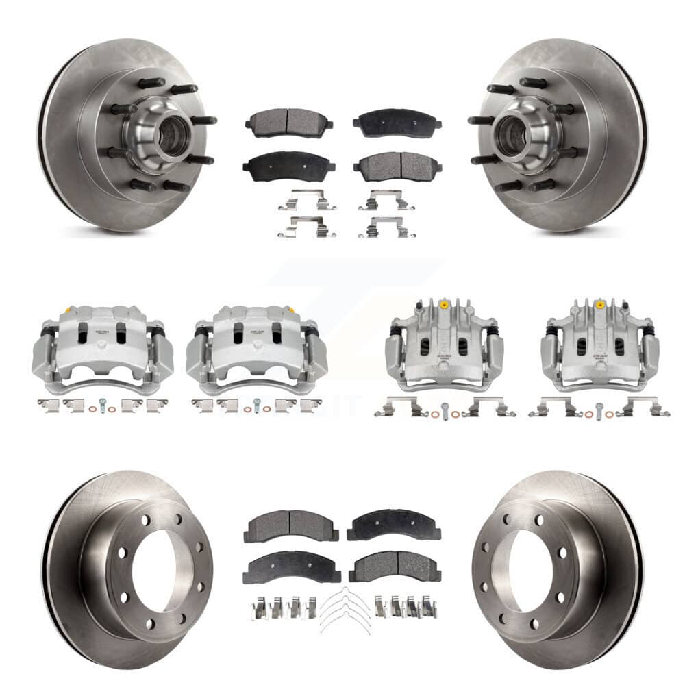 Transit Auto - KC8-101323P - Front and Rear Disc Brake Kits