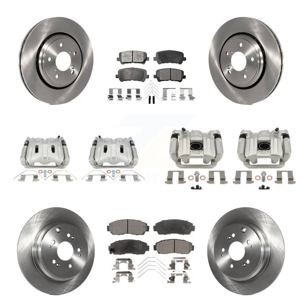 Transit Auto - KC8-101345T - Front and Rear Disc Brake Kits