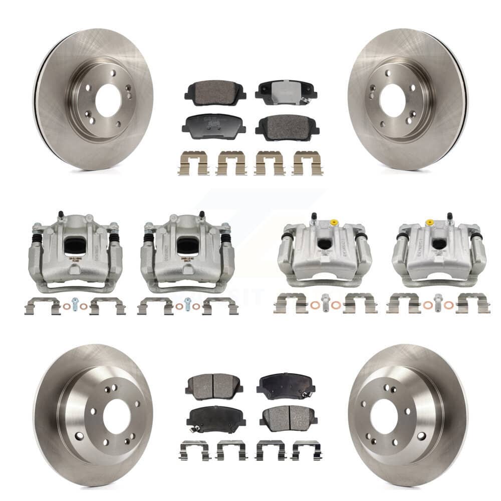 Transit Auto - KC8-101356T - Front and Rear Disc Brake Kits