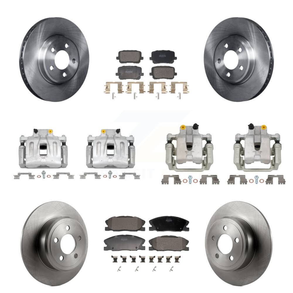 Transit Auto - KC8-101369P - Front and Rear Disc Brake Kits