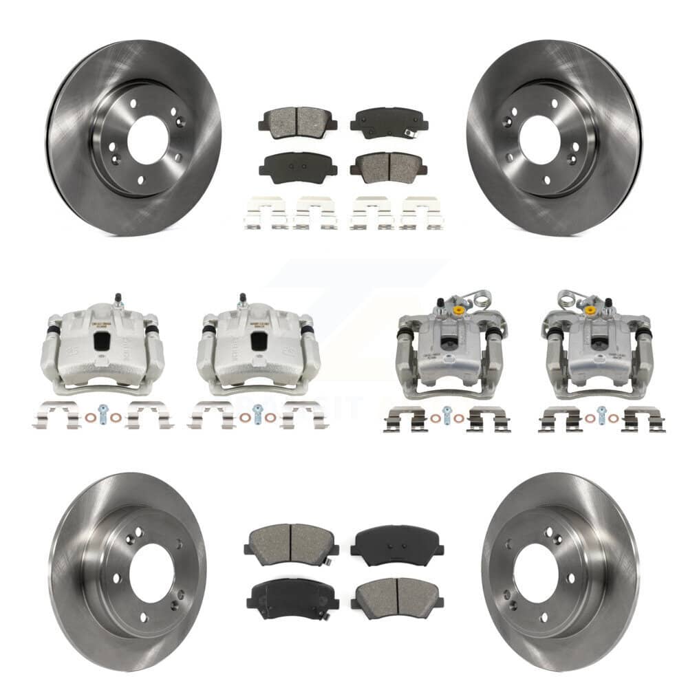 Transit Auto - KC8-101369S - Front and Rear Disc Brake Kits
