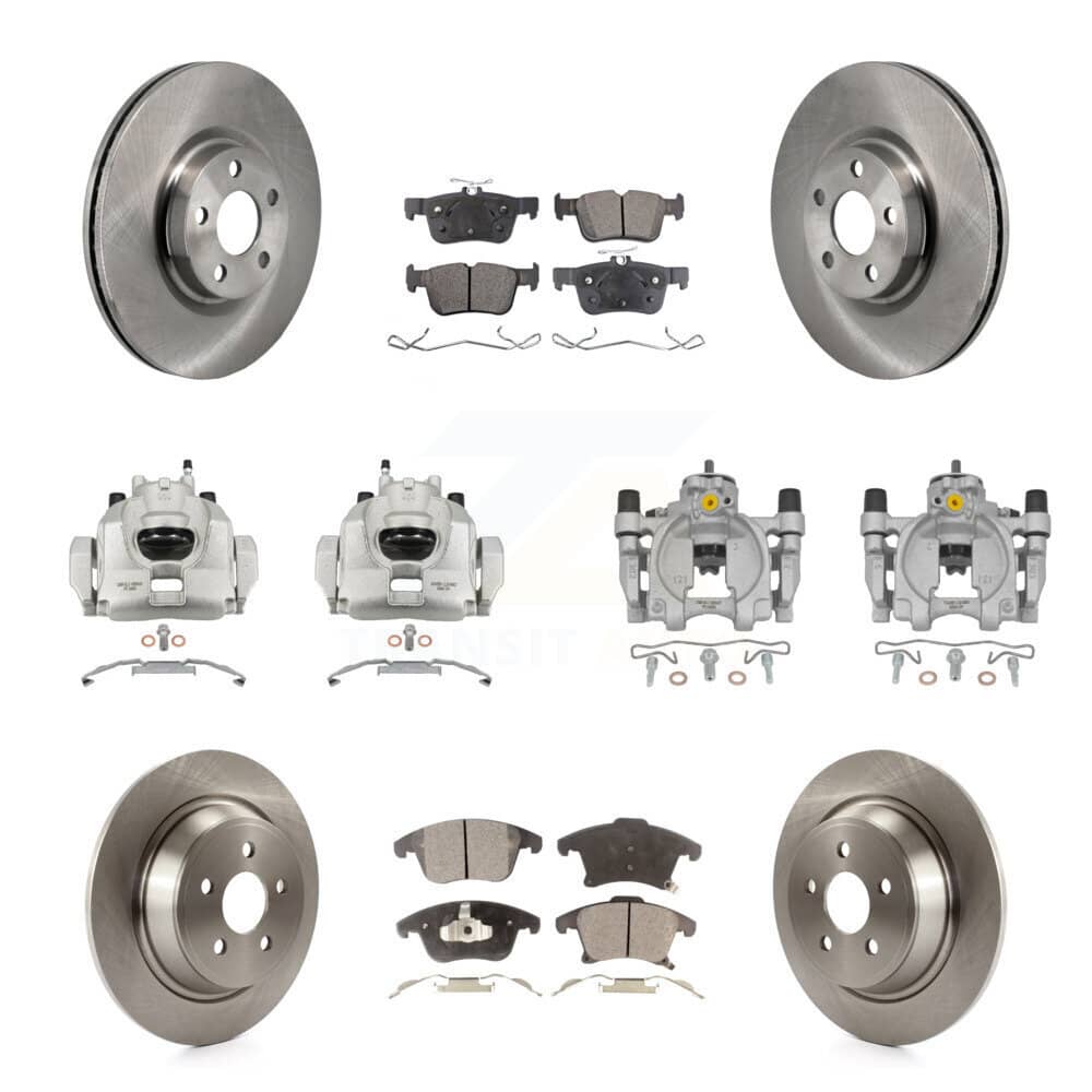 Transit Auto - KC8-101371P - Front and Rear Disc Brake Kits