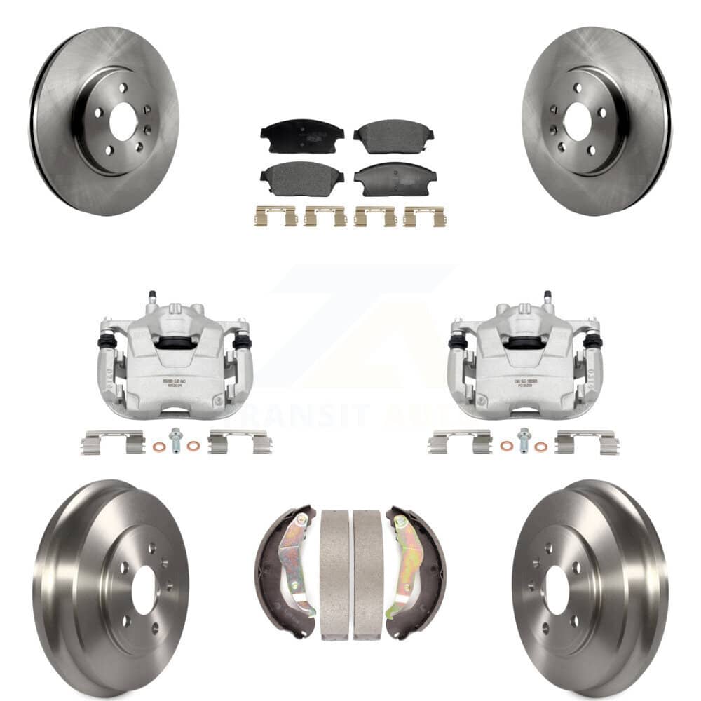 Transit Auto - KC8-101373T - Front and Rear Disc Brake Kits