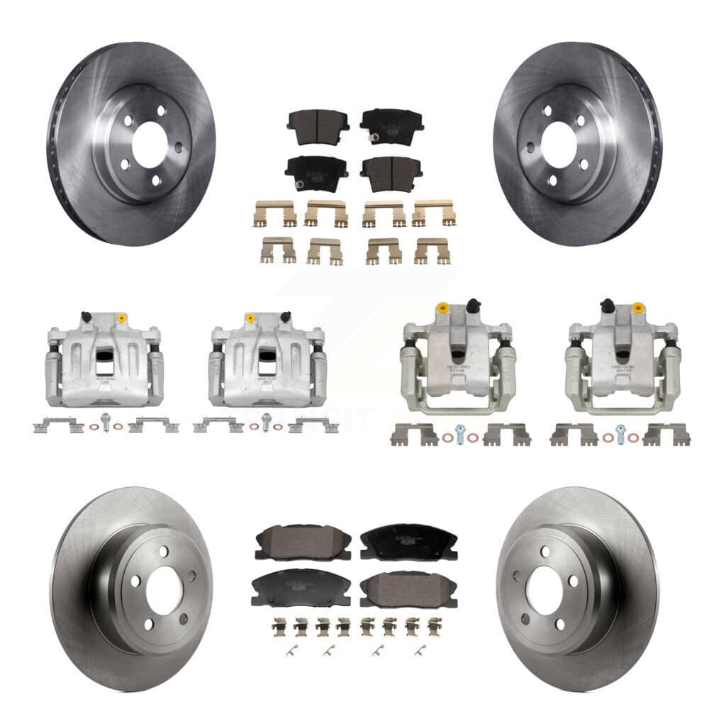 Transit Auto - KC8-101378T - Front and Rear Disc Brake Kits