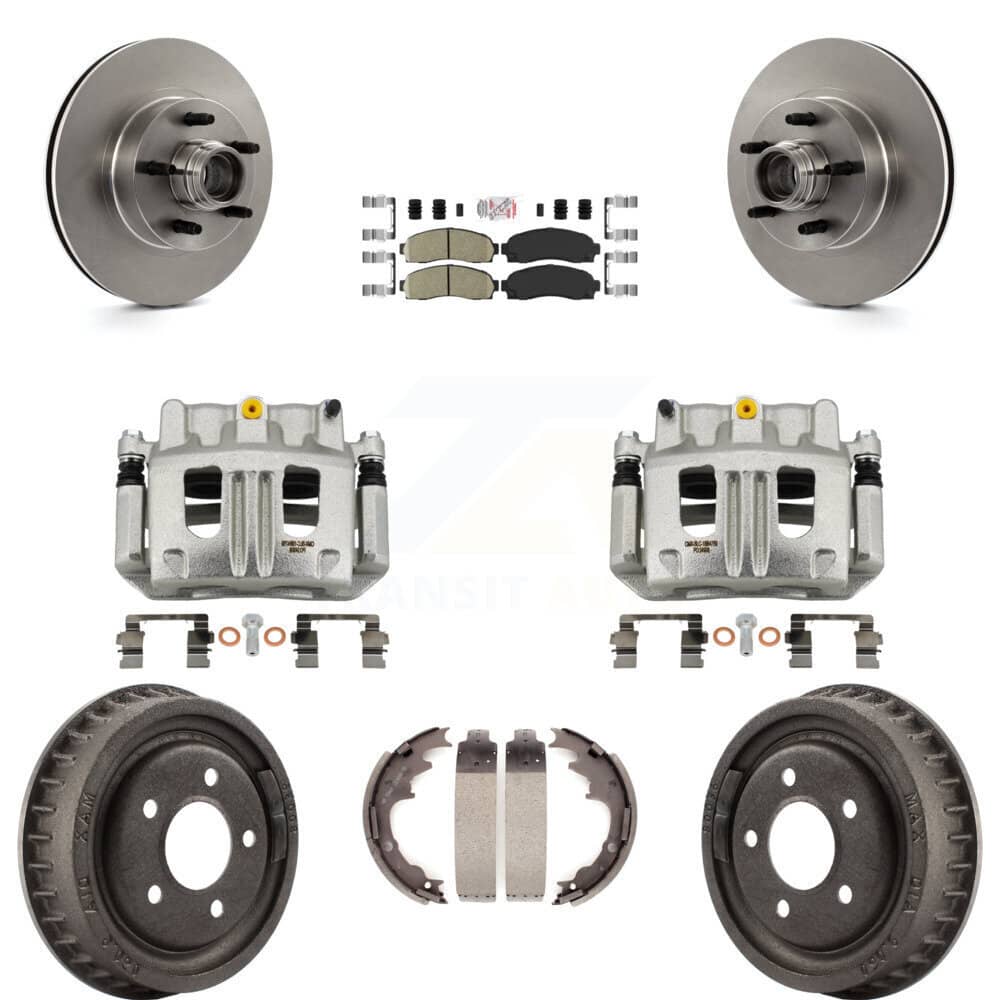 Transit Auto - KC8-101402N - Front and Rear Disc Brake Kits