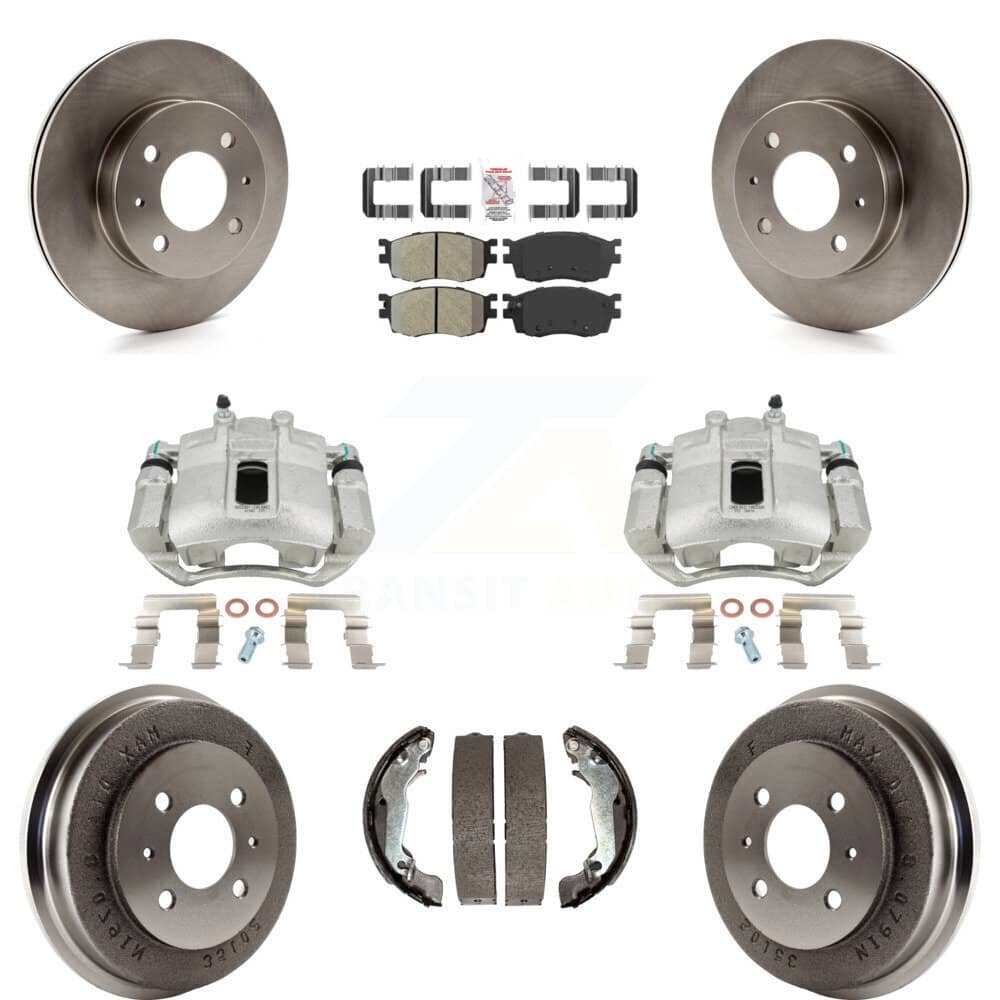 Transit Auto - KC8-101504N - Front and Rear Disc Brake Kits