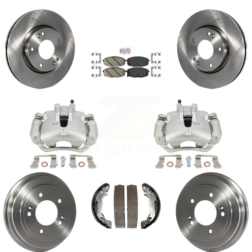 Transit Auto - KC8-101523N - Front and Rear Disc Brake Kits