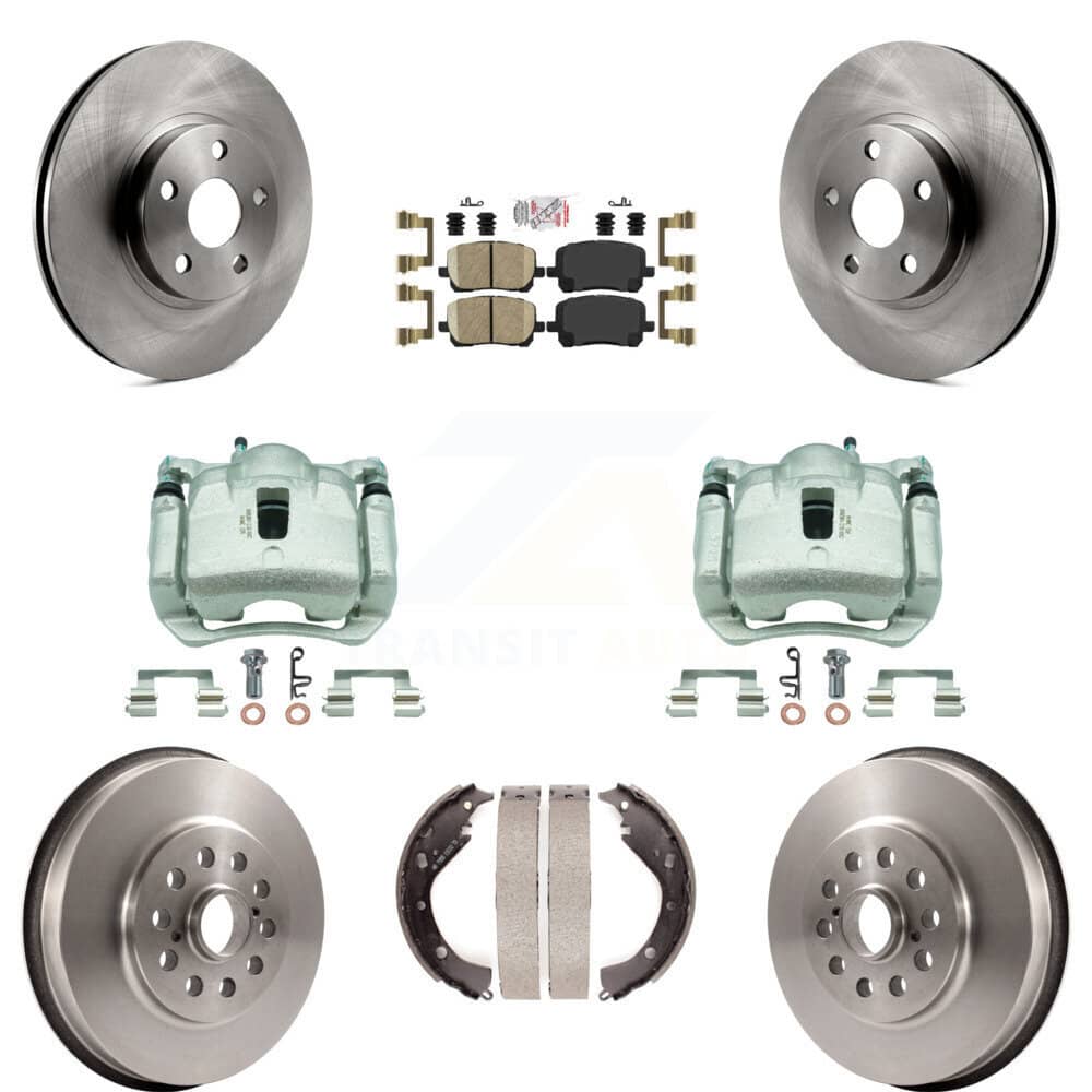 Transit Auto - KC8-101588N - Front and Rear Disc Brake Kits