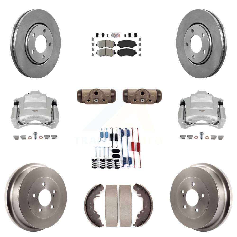 Transit Auto - KC8-101641N - Front and Rear Disc Brake Kits