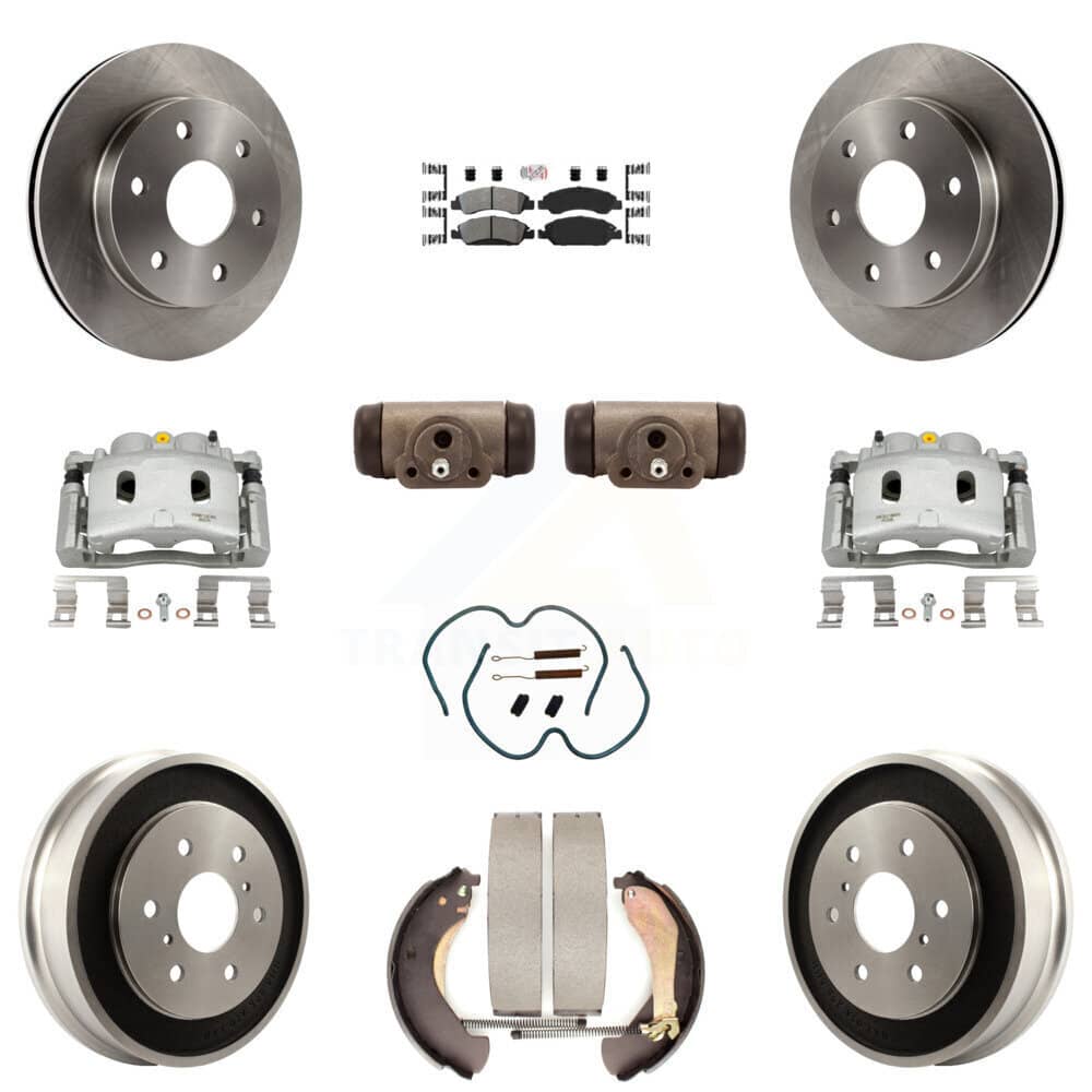 Transit Auto - KC8-101661N - Front and Rear Disc Brake Kits