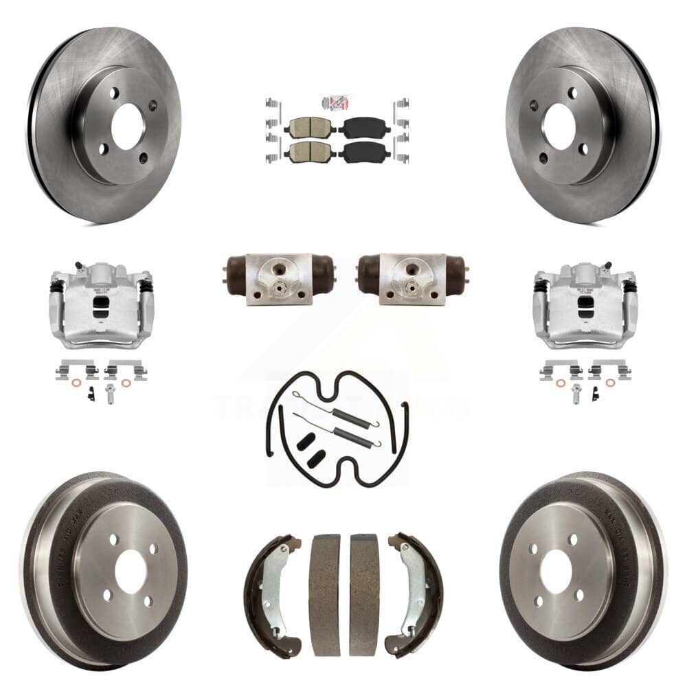 Transit Auto - KC8-101723N - Front and Rear Disc Brake Kits