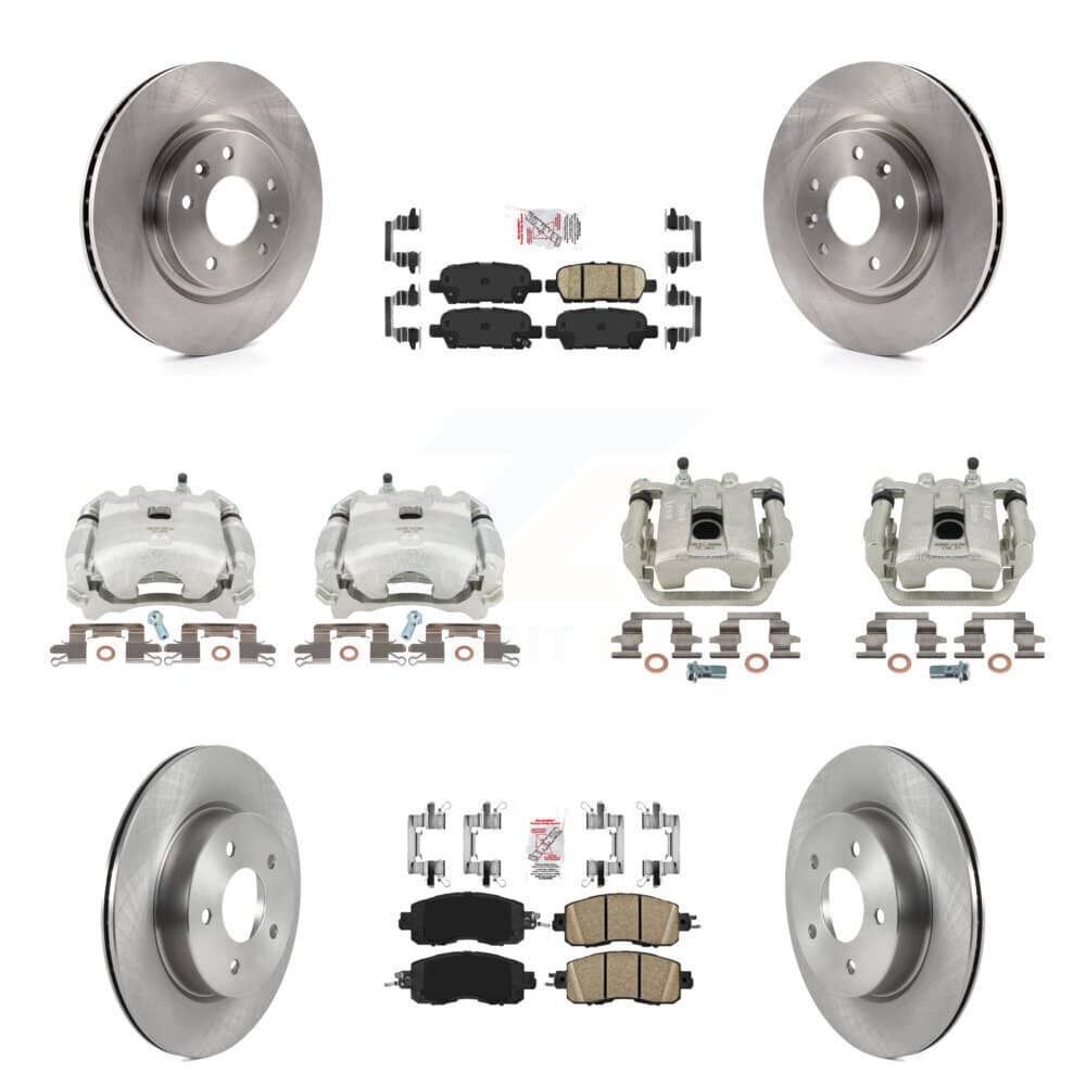 Transit Auto - KC8-101757N - Front and Rear Disc Brake Kits