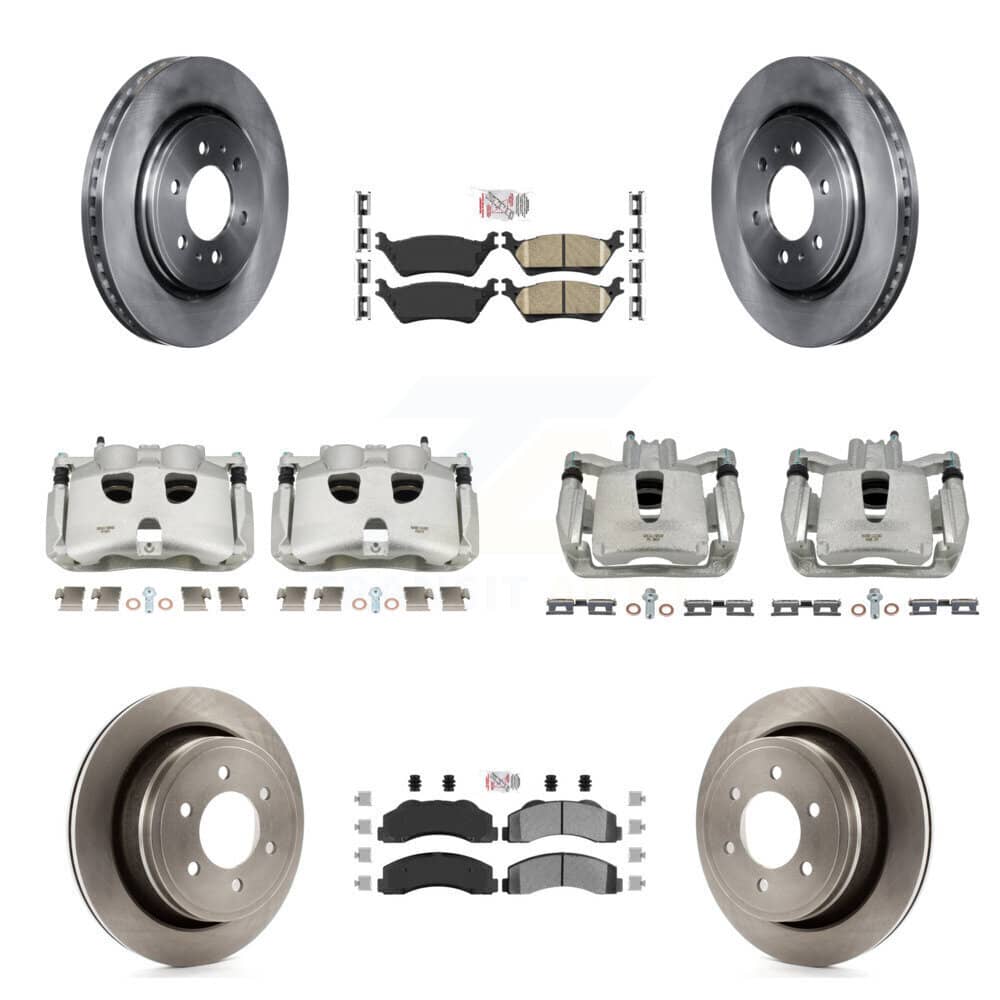 Transit Auto - KC8-101788N - Front and Rear Disc Brake Kits