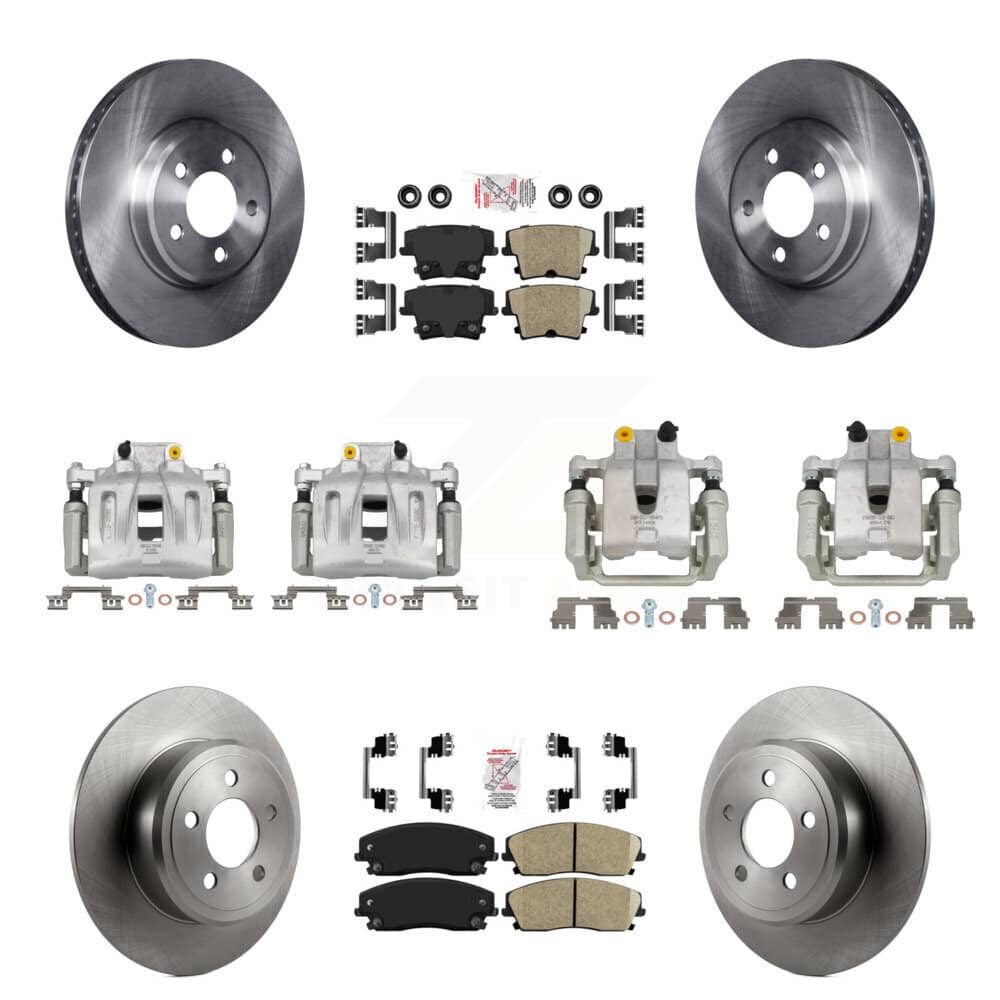 Transit Auto - KC8-101840N - Front and Rear Disc Brake Kits