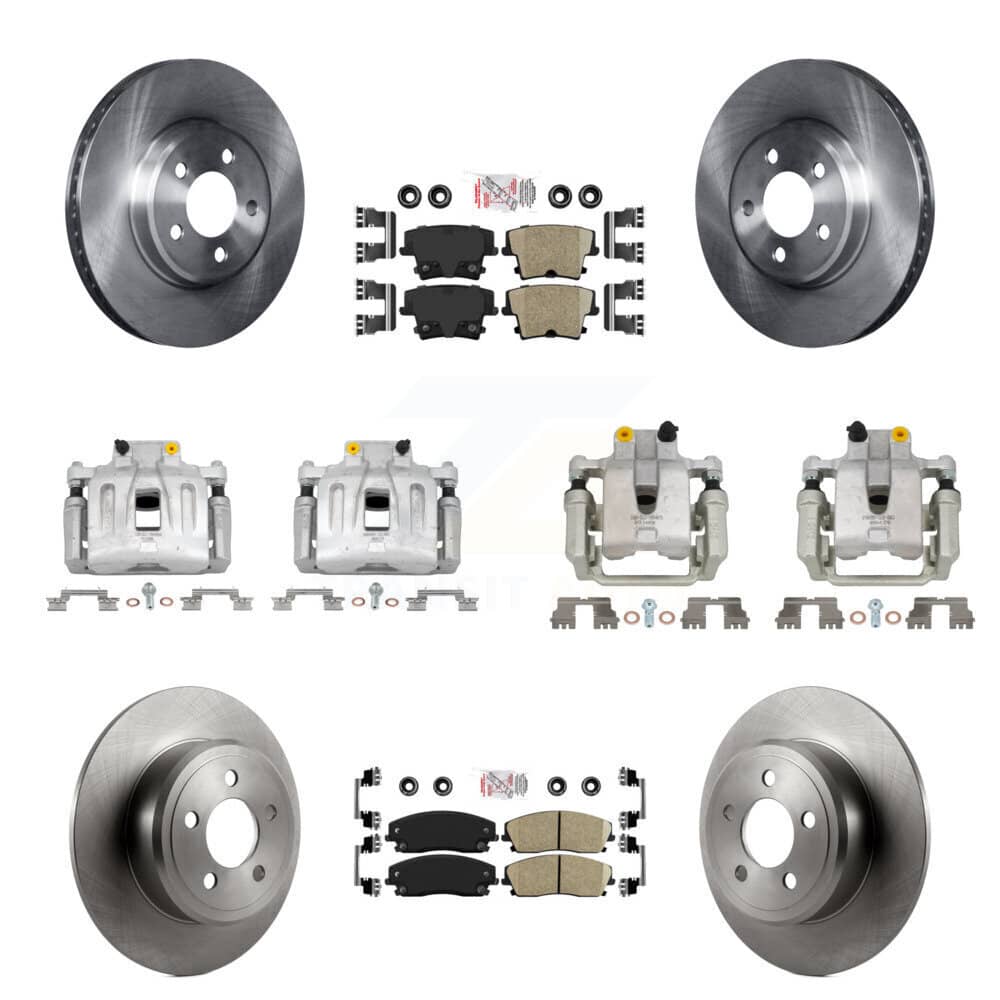 Transit Auto - KC8-101843N - Front and Rear Disc Brake Kits