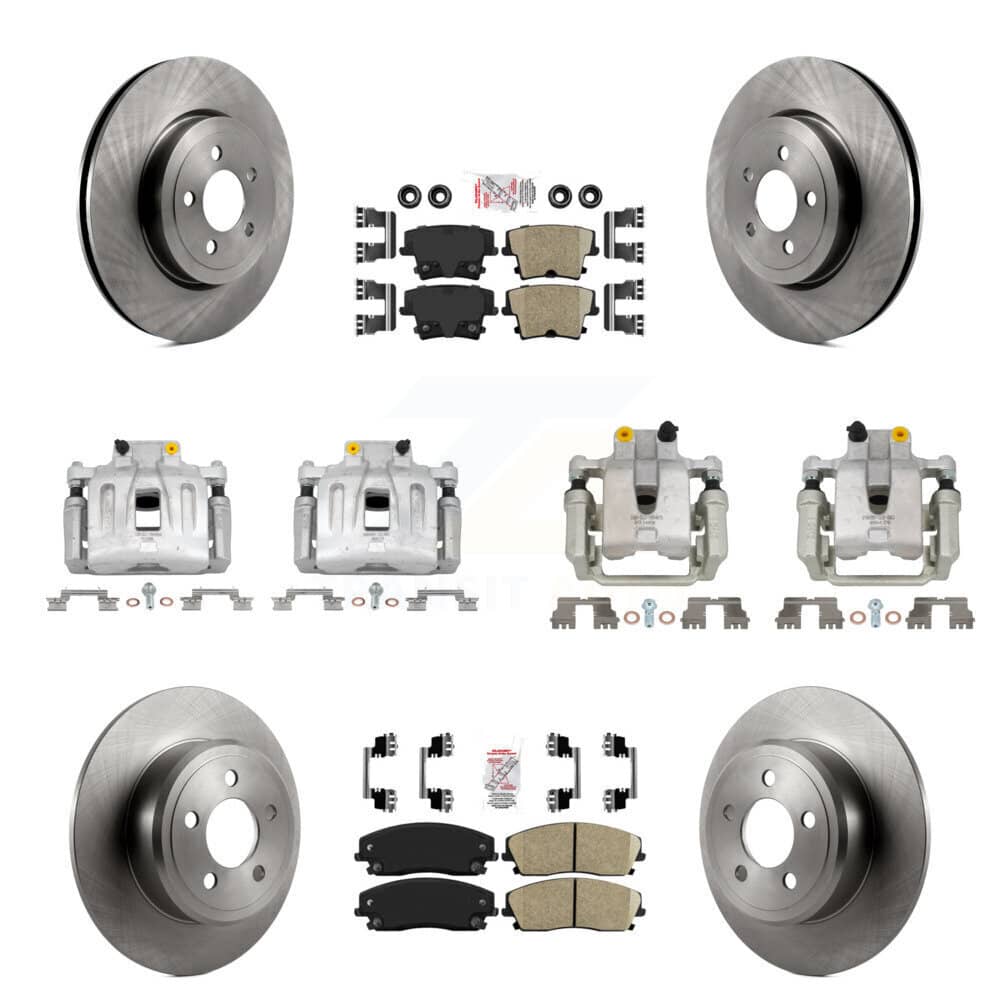 Transit Auto - KC8-101848N - Front and Rear Disc Brake Kits