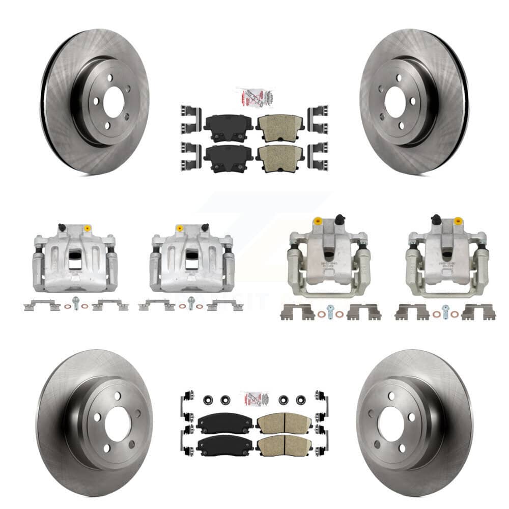 Transit Auto - KC8-101849N - Front and Rear Disc Brake Kits