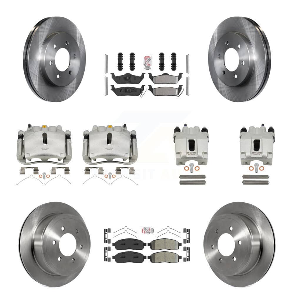 Transit Auto - KC8-101921N - Front and Rear Disc Brake Kits