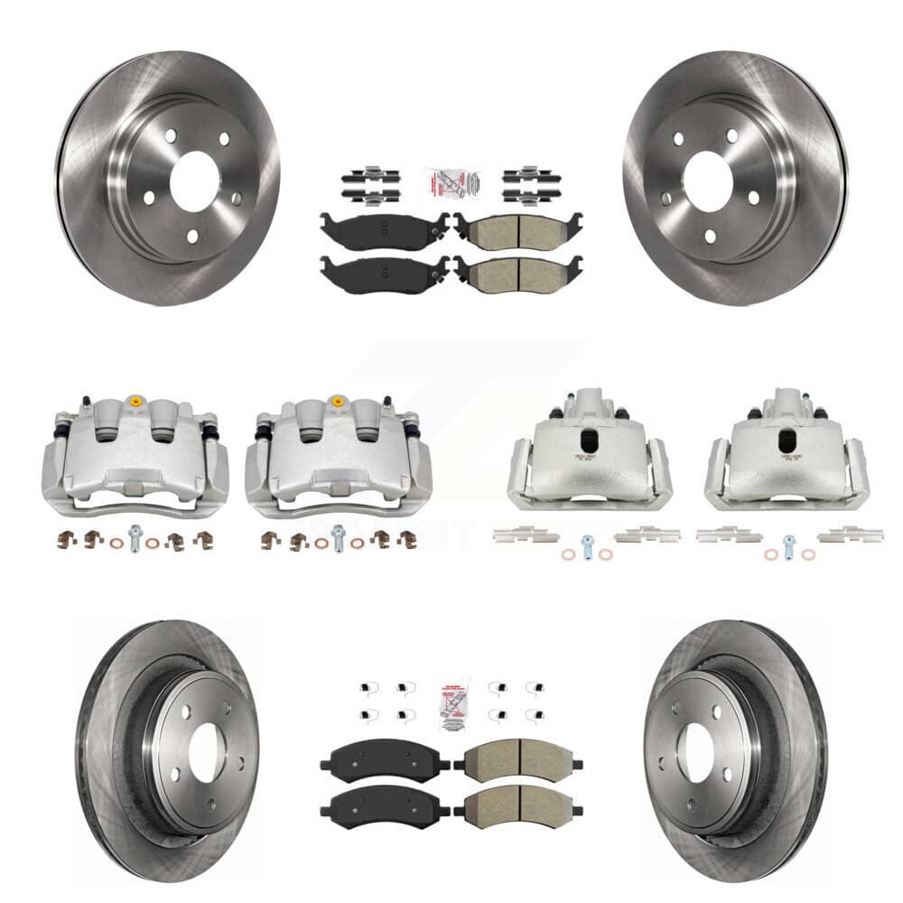 Transit Auto - KC8-101985N - Front and Rear Disc Brake Kits