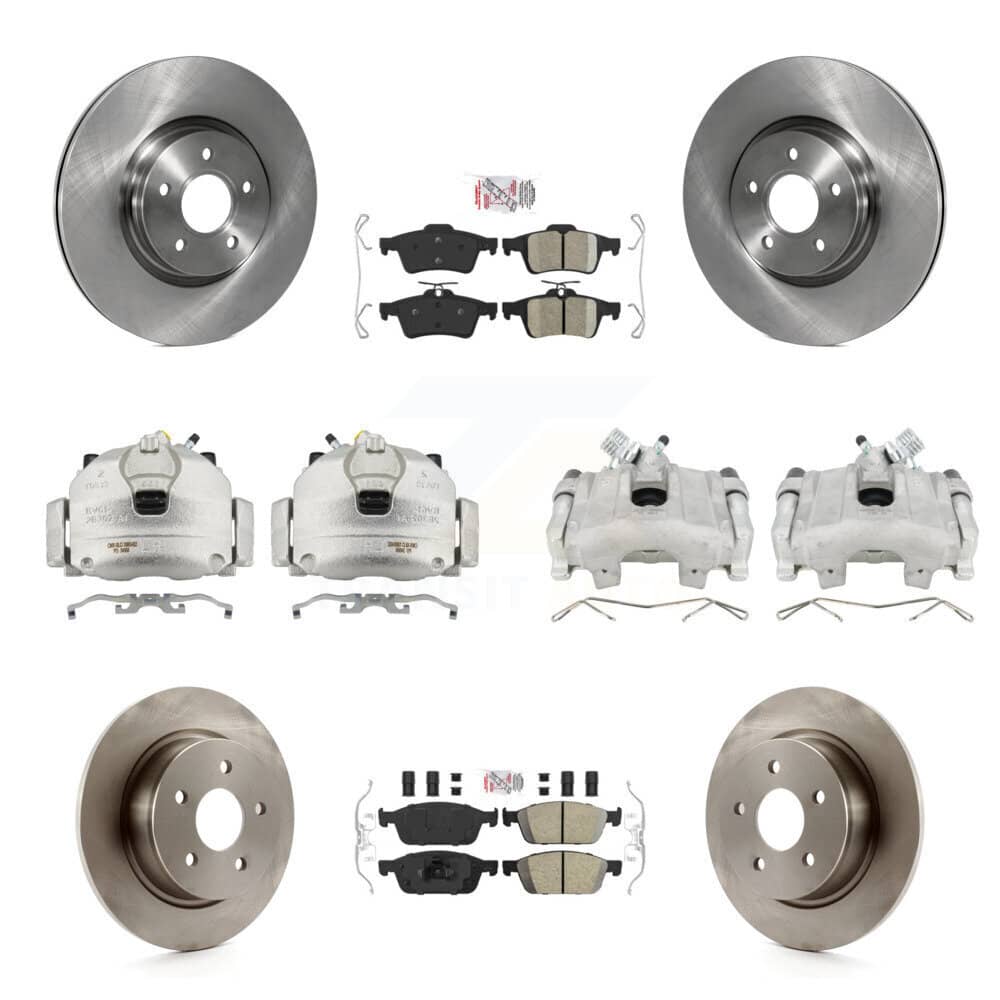 Transit Auto - KC8-102027N - Front and Rear Disc Brake Kits