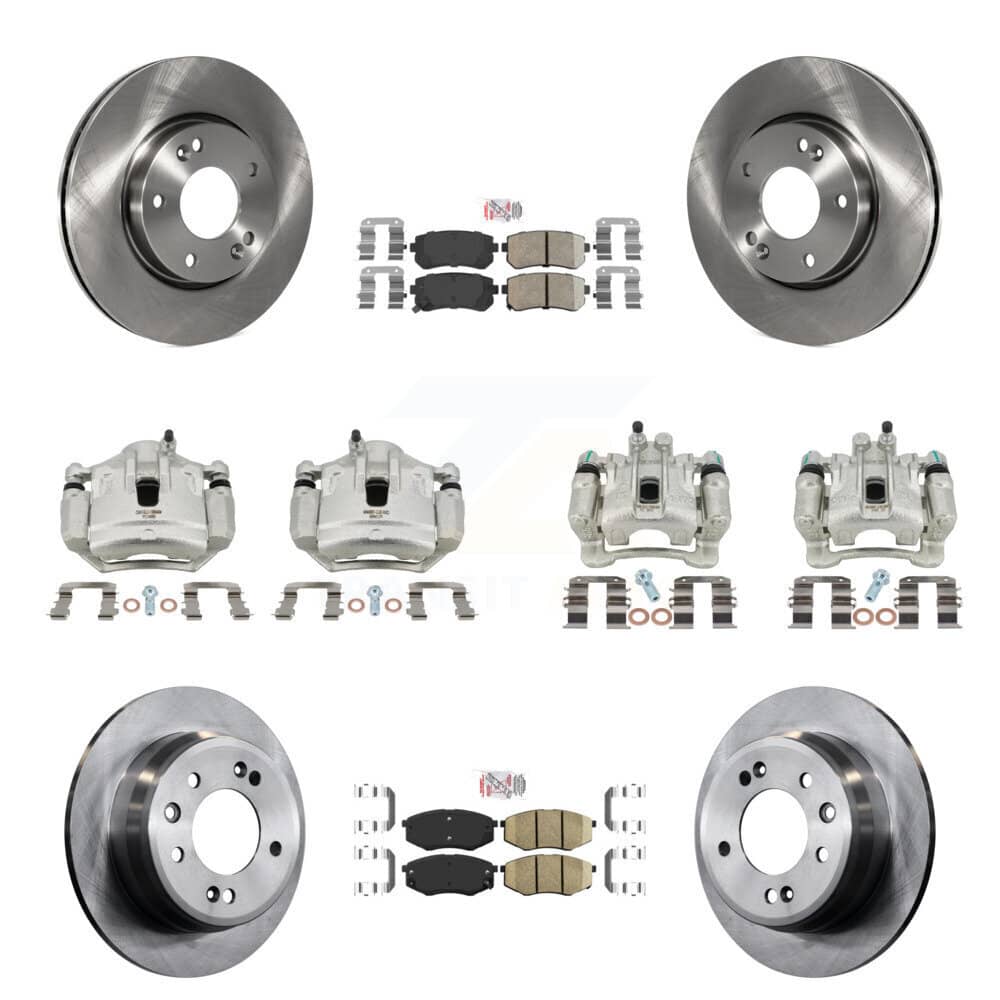 Transit Auto - KC8-102046N - Front and Rear Disc Brake Kits