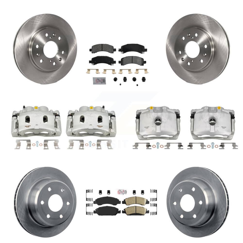 Transit Auto - KC8-102123N - Front and Rear Disc Brake Kits