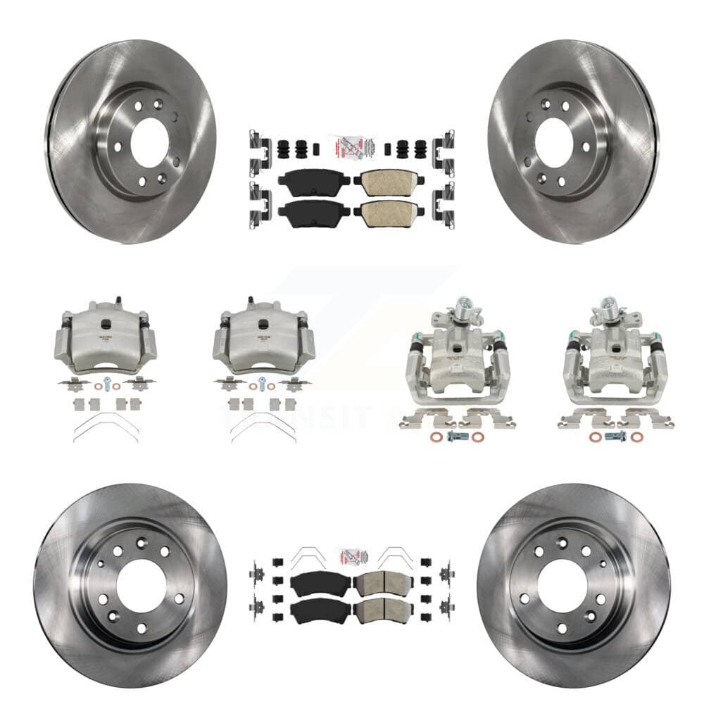 Transit Auto - KC8-102166N - Front and Rear Disc Brake Kits