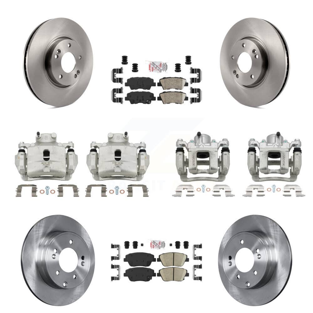 Transit Auto - KC8-102184N - Front and Rear Disc Brake Kits