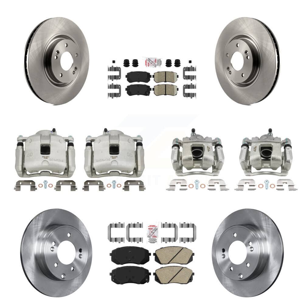 Transit Auto - KC8-102195N - Front and Rear Disc Brake Kits