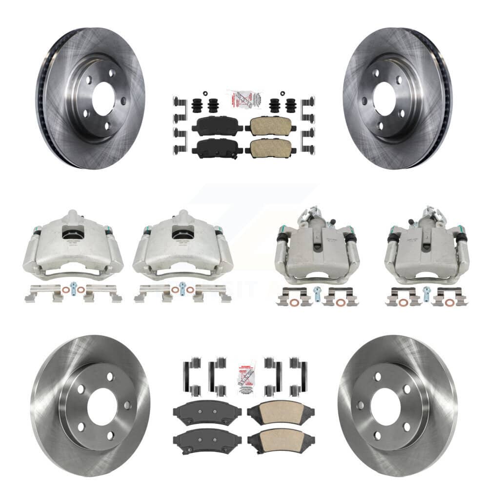 Transit Auto - KC8-102274N - Front and Rear Disc Brake Kits