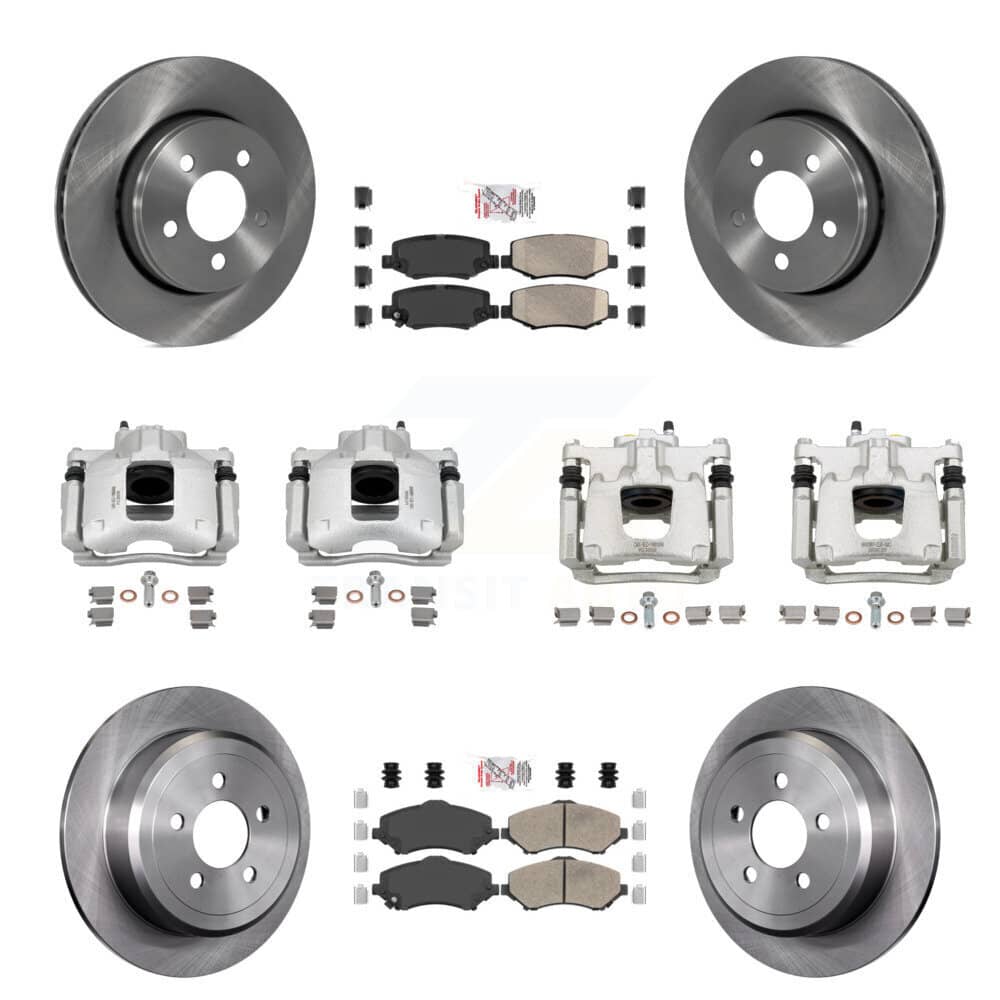 Transit Auto - KC8-102298N - Front and Rear Disc Brake Kits