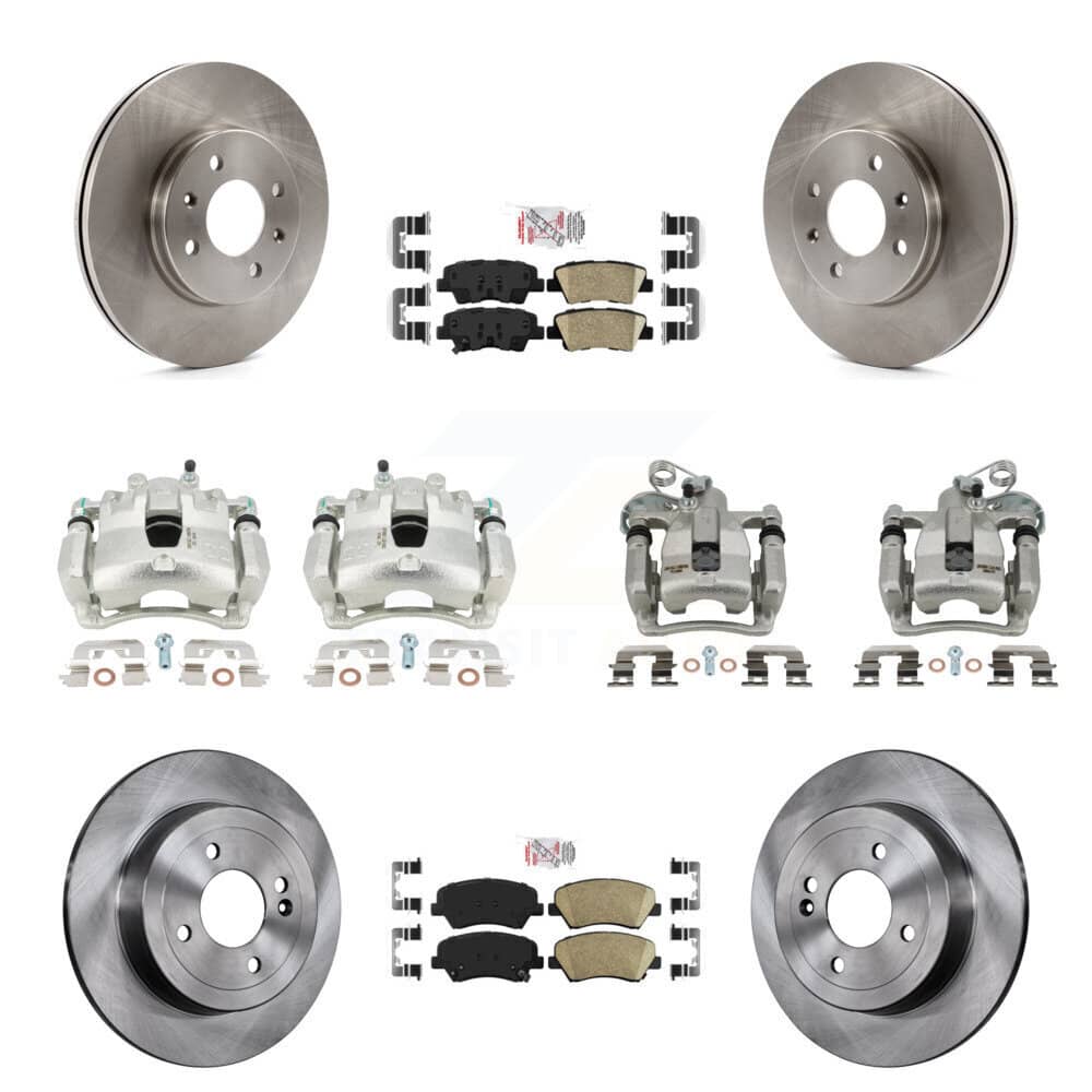 Transit Auto - KC8-102307N - Front and Rear Disc Brake Kits