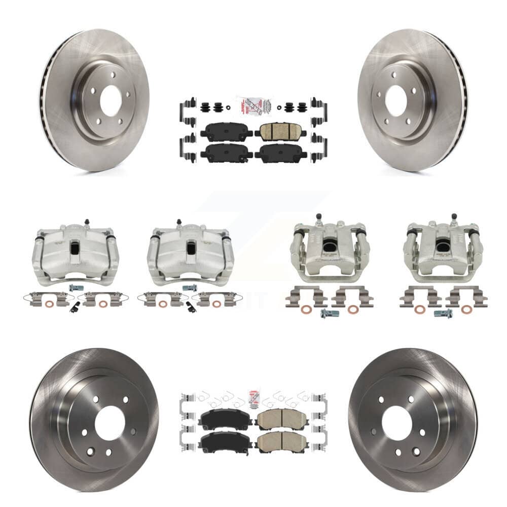 Transit Auto - KC8-102325N - Front and Rear Disc Brake Kits