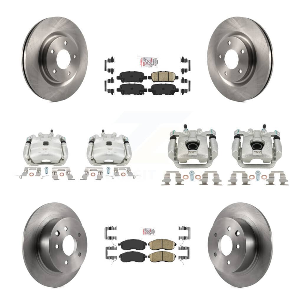 Transit Auto - KC8-102326N - Front and Rear Disc Brake Kits