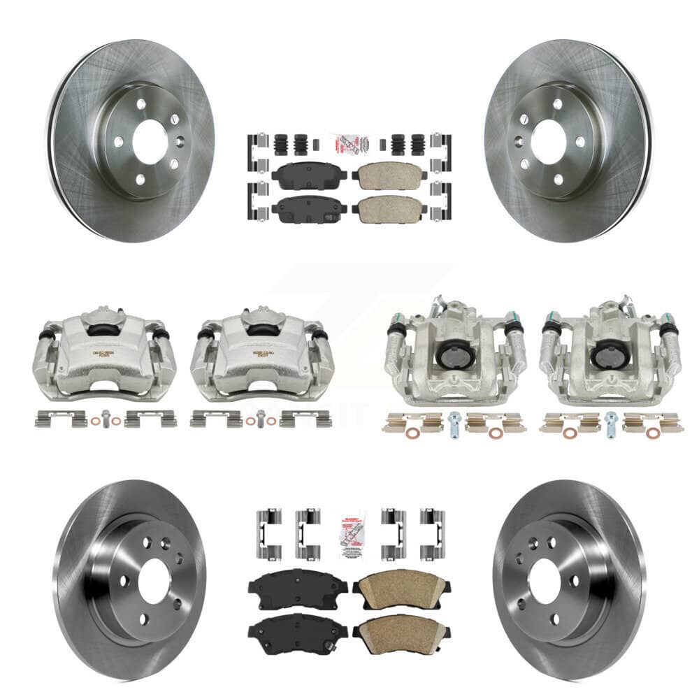 Transit Auto - KC8-102398N - Front and Rear Disc Brake Kits