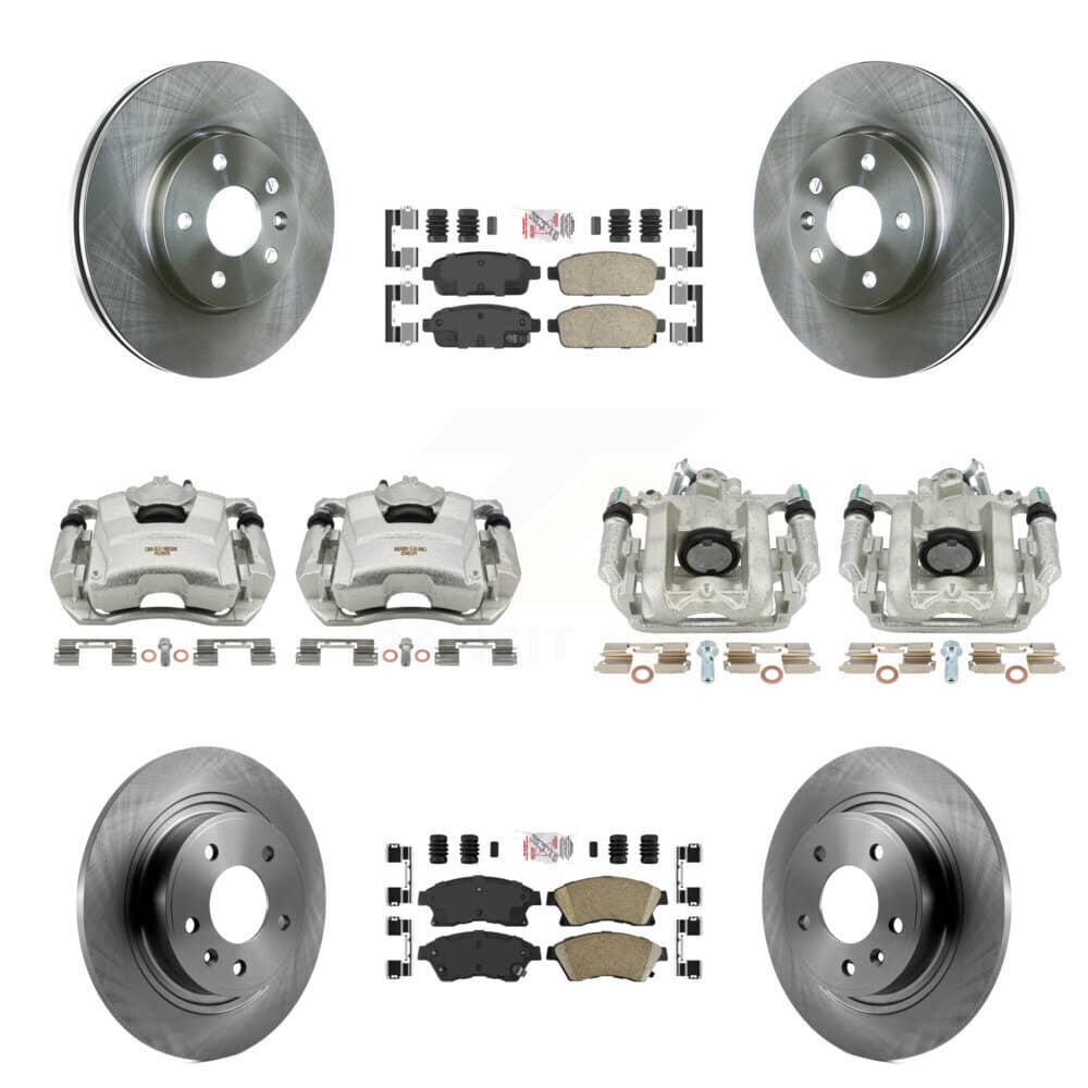 Transit Auto - KC8-102401N - Front and Rear Disc Brake Kits