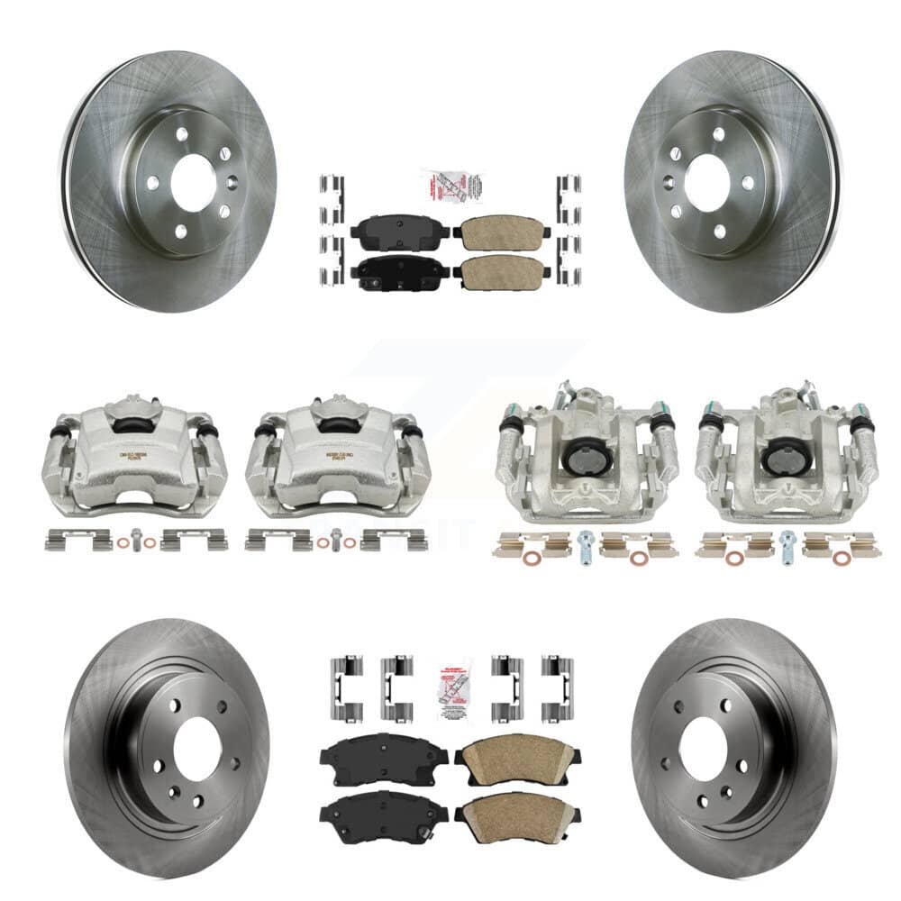 Transit Auto - KC8-102404N - Front and Rear Disc Brake Kits