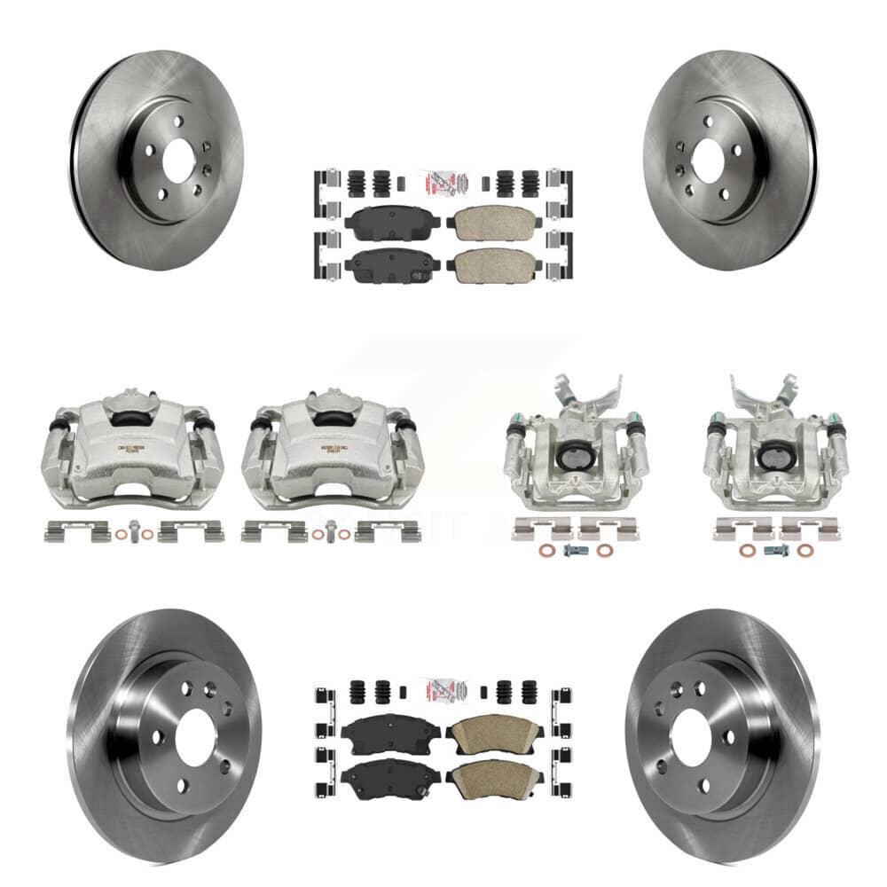 Transit Auto - KC8-102405N - Front and Rear Disc Brake Kits