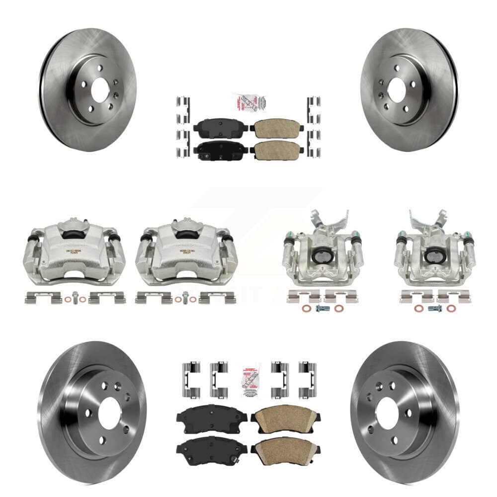 Transit Auto - KC8-102408N - Front and Rear Disc Brake Kits