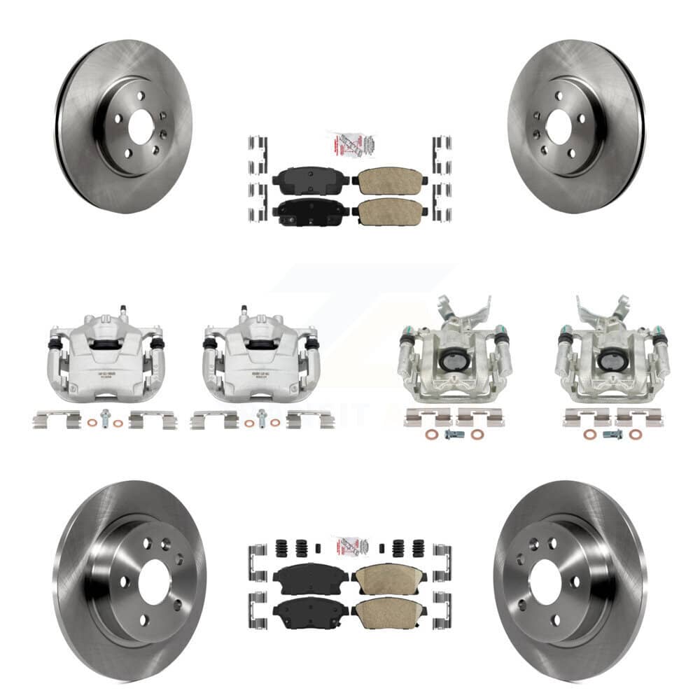 Transit Auto - KC8-102411N - Front and Rear Disc Brake Kits