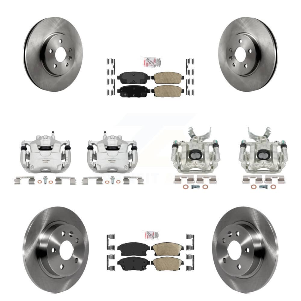 Transit Auto - KC8-102412N - Front and Rear Disc Brake Kits