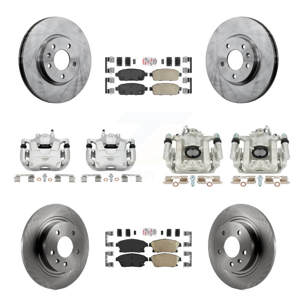 Transit Auto - KC8-102413N - Front and Rear Disc Brake Kits