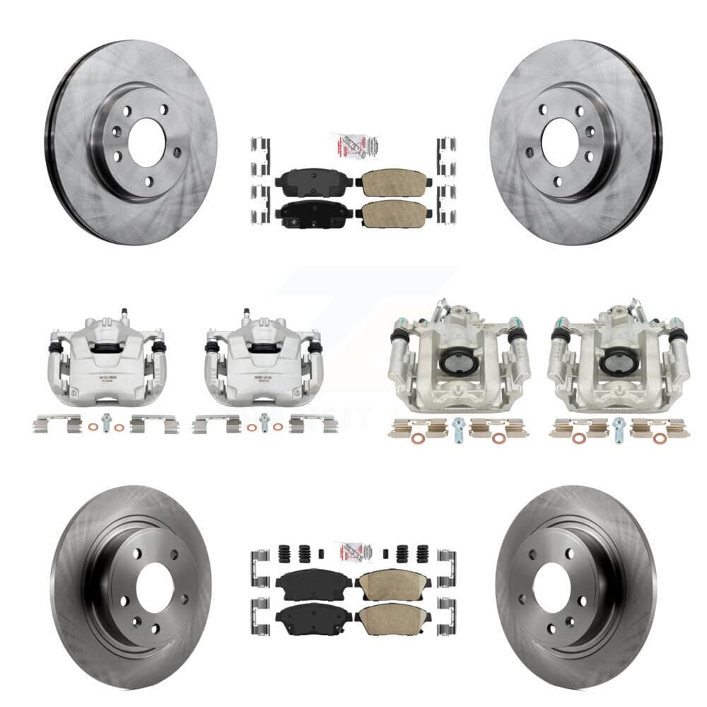 Transit Auto - KC8-102415N - Front and Rear Disc Brake Kits