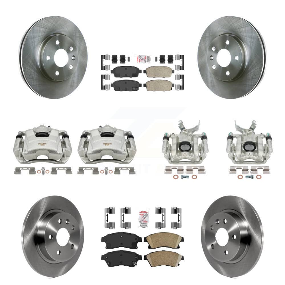 Transit Auto - KC8-102418N - Front and Rear Disc Brake Kits