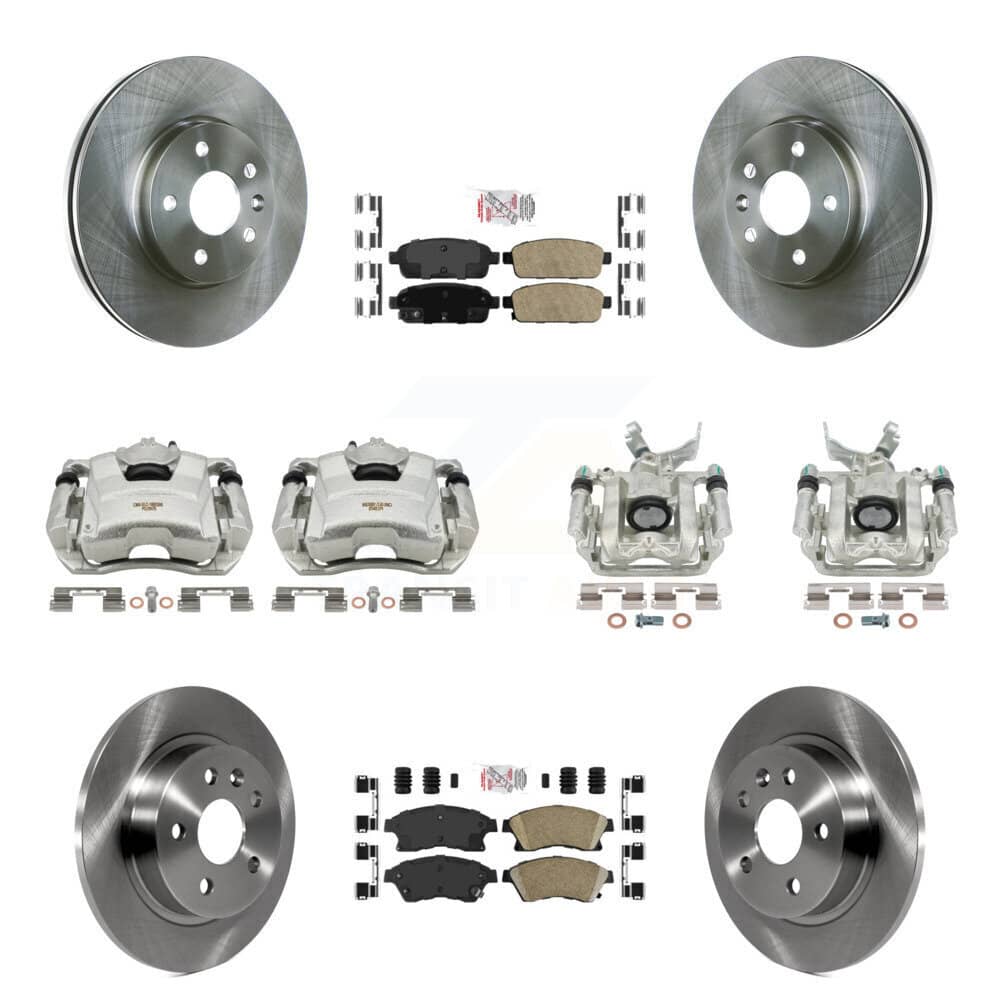 Transit Auto - KC8-102419N - Front and Rear Disc Brake Kits