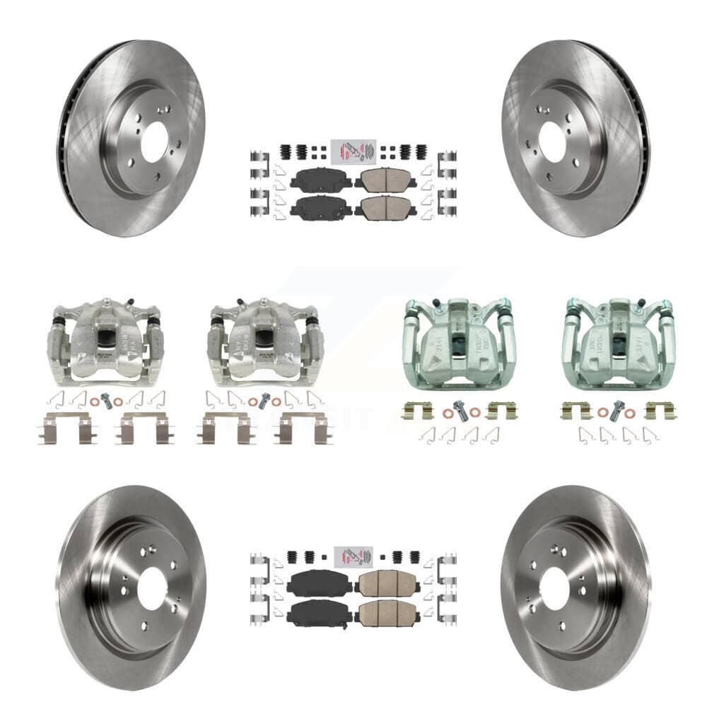 Transit Auto - KC8-102423N - Front and Rear Disc Brake Kits