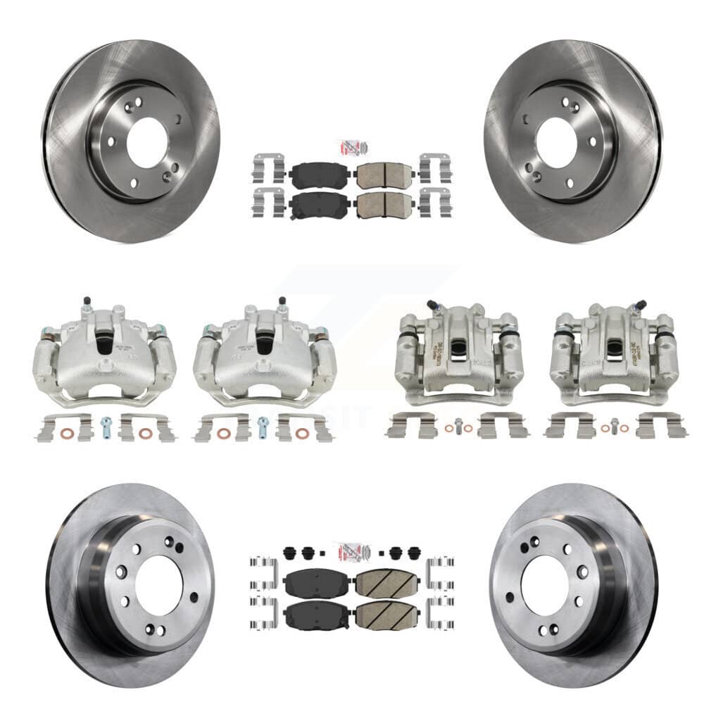 Transit Auto - KC8-102428N - Front and Rear Disc Brake Kits