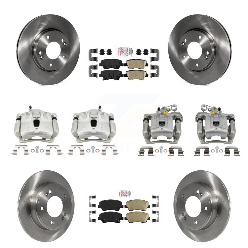 Transit Auto - KC8-102432N - Front and Rear Disc Brake Kits
